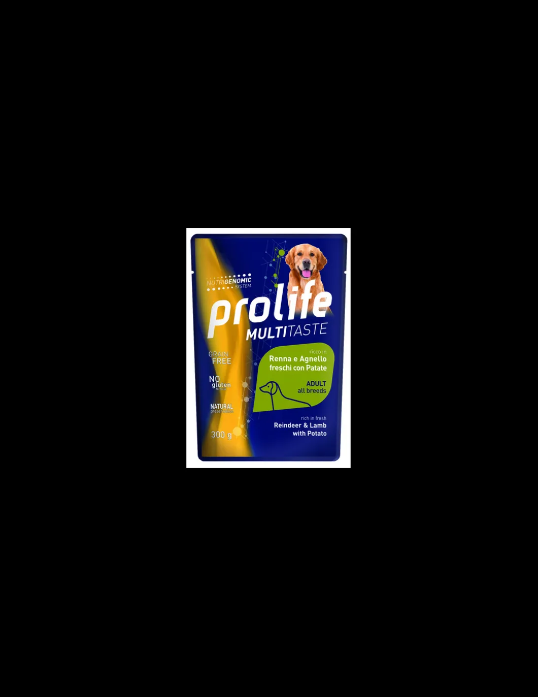 prolife_dog_adult_multita_0-4.webp prolife dog adult multitaste busta 300gr renna agnello patate zpu.42056 (ex zcu.26575)