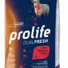 prolife dog dual fresh adult medium large 2,5kg beef/goose&rice zpd.34808
