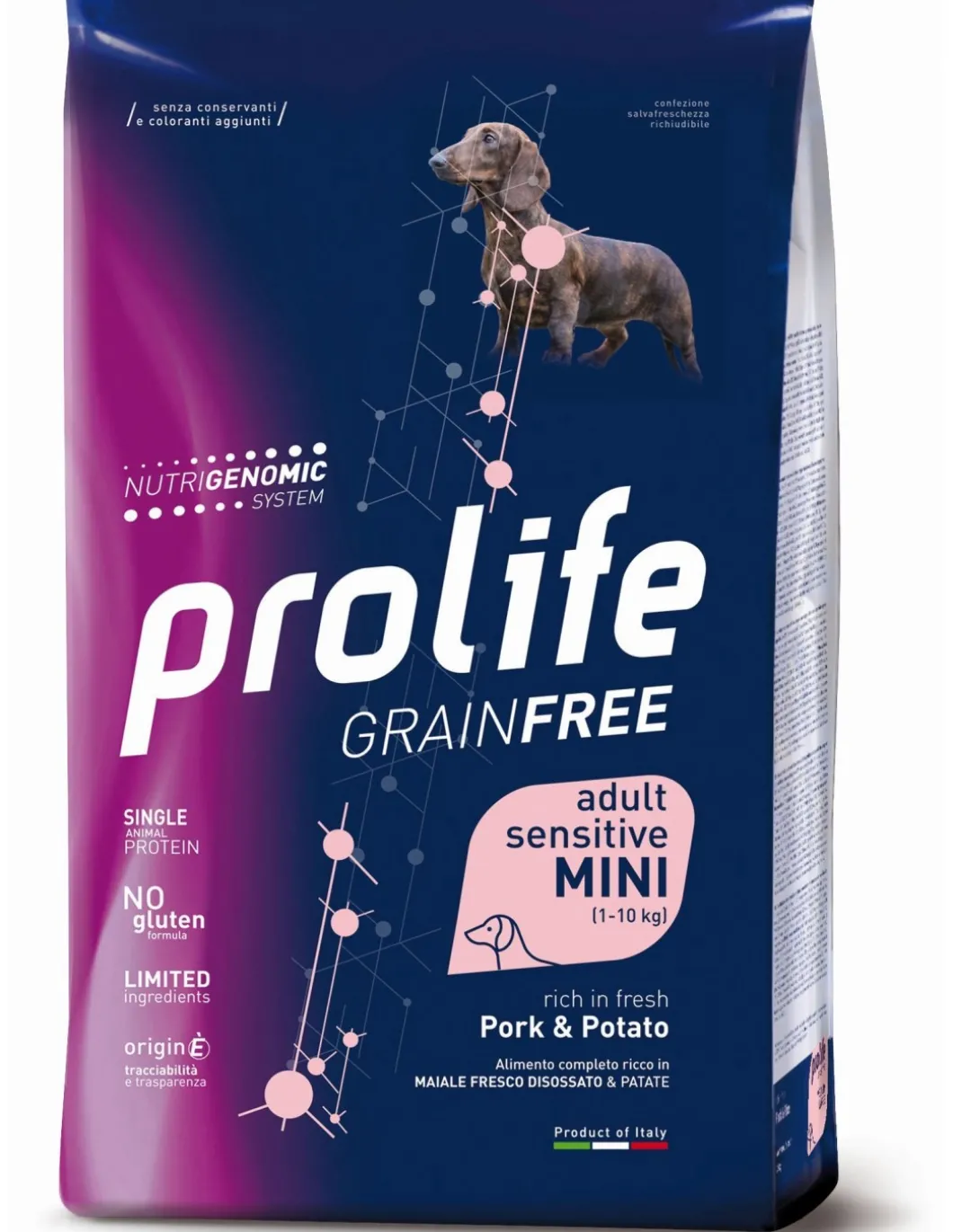 prolife_dog_grain_free_ad_0-1.webp prolife dog grain free adult sensitive mini 2kg pork&potato zpd.35331