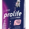 prolife dog grain free puppy sensitive medium large 2,5kg pork&potato zpd.42445