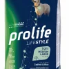 prolife dog lifestyle adult medium/large 12kg codfish&rice zpd.35065