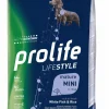 prolife dog lifestyle mature mini 2kg white fish&rice zpd.35089