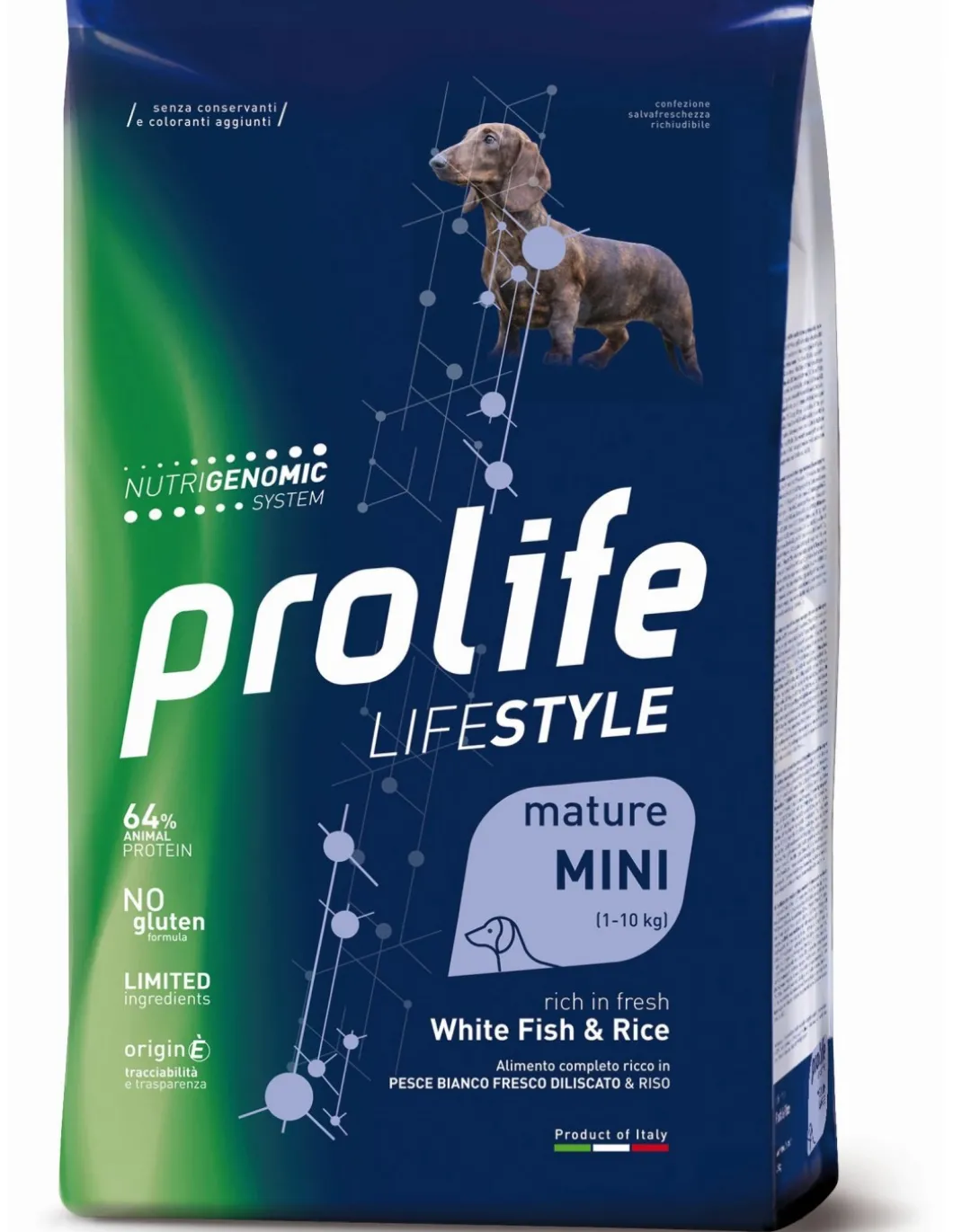 prolife_dog_lifestyle_mat_0-1.webp prolife dog lifestyle mature mini 2kg white fish&rice zpd.35089