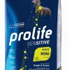 prolife dog sensitive adult mini 600gr rabbit&potato zpd.35171