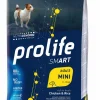 prolife dog smart adult mini 600gr chicken&rice zpd.34617