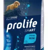 prolife dog smart puppy mini 600gr chicken&rice zpd.34532