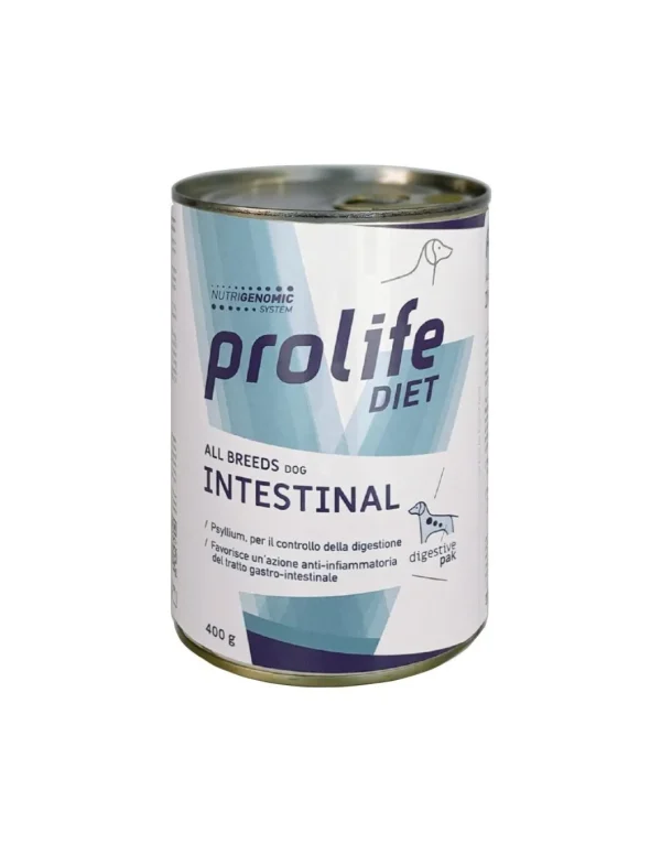 prolife dog vet intestinal 400gr zcu.22386