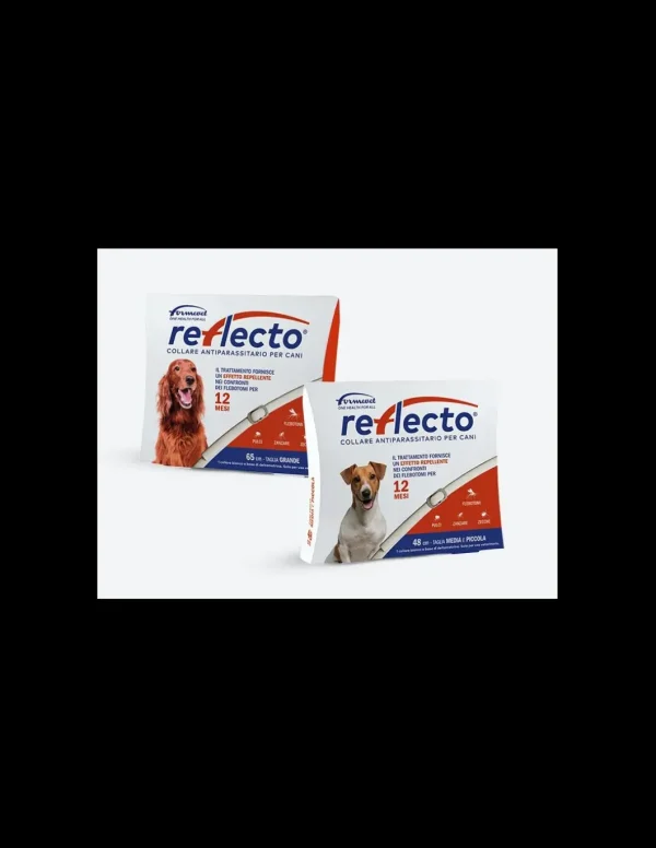 REFLECTO COLLARE ANTIPARASSITARIO CANE 65 CM TAGLIA GRANDE 14102100