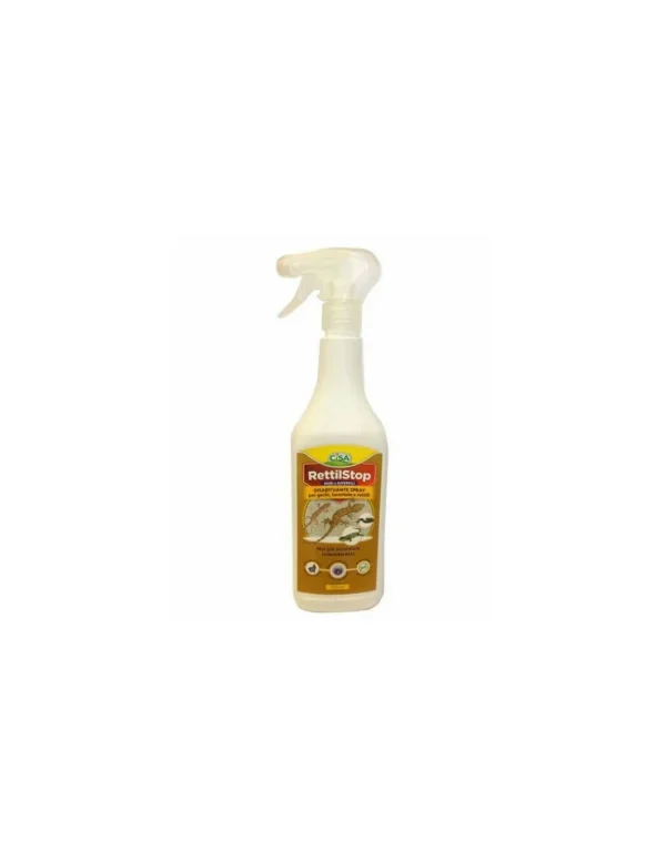 rettilstop muri e superfici 750ml disabituante spray per gechi, lucertole e rettili ins3053