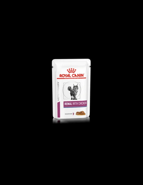 royal cat diet wet renal chicken bocconcini 85gr vhnwet7072