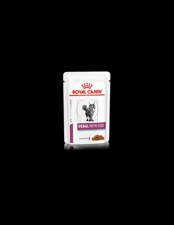 royal cat diet wet renal con pesce bocconcini 85gr vhnwet7074