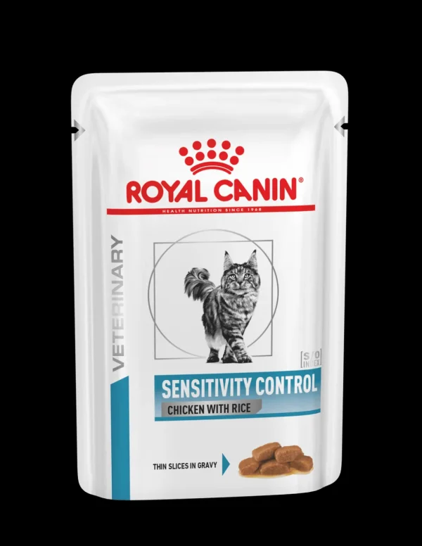 royal cat diet wet sensitivity chicken 85gr vhnwet7061