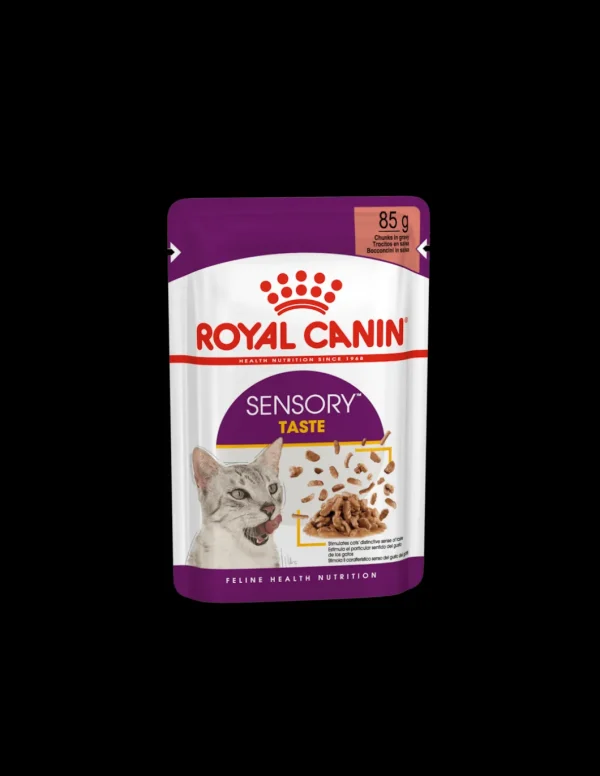 royal cat 85gr busta sensory taste in gravy fhnwet7083