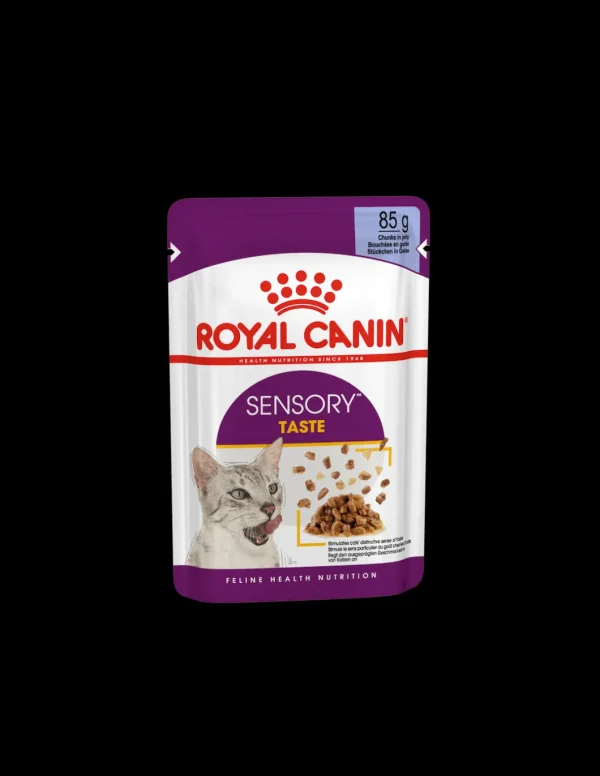 royal cat 85gr busta sensory taste in jelly fhnwet7084