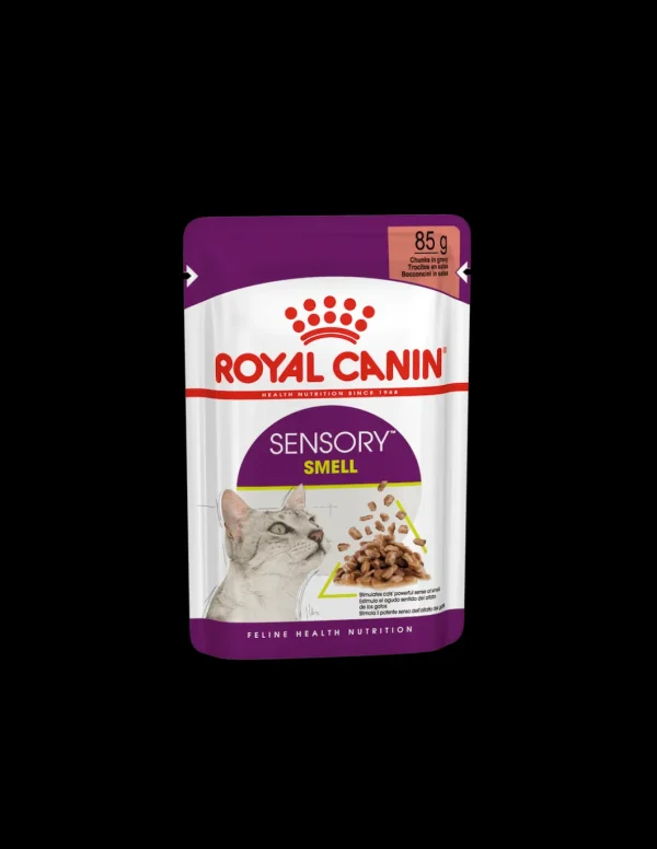 royal cat 85gr busta sensory smell in gravy fhnwet7081