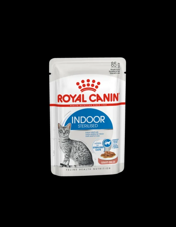royal cat 85gr indoor sterilised gravy fhnwet7067