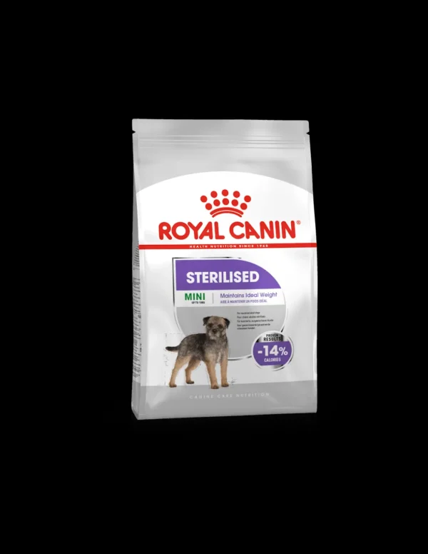 royal dog mini sterilised 1kg ccn1331