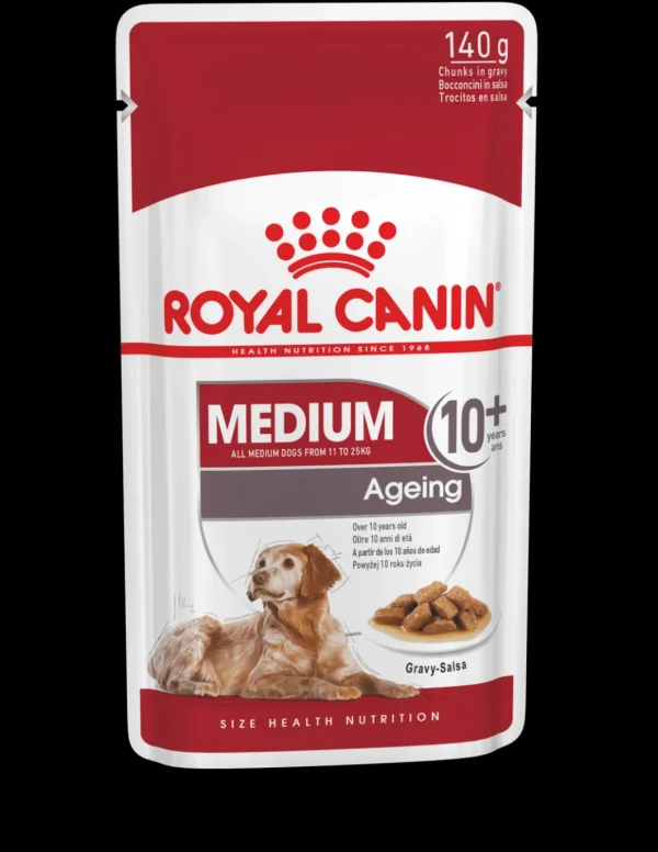 royal dog wet ageing 10+ medium 140gr shnwet6043