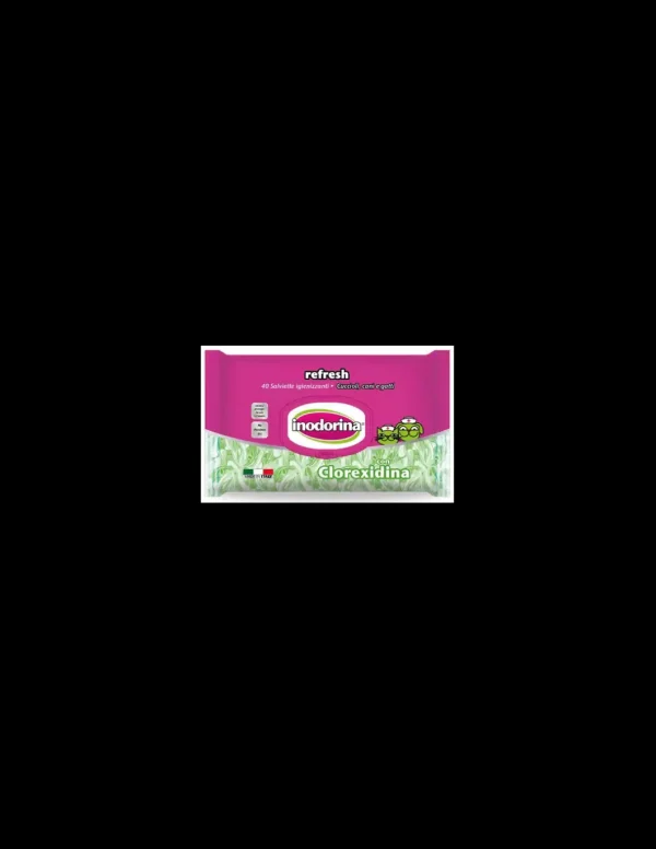 salviette inodorina refresh clorexidina 40 pezzi 230.0030.004 off