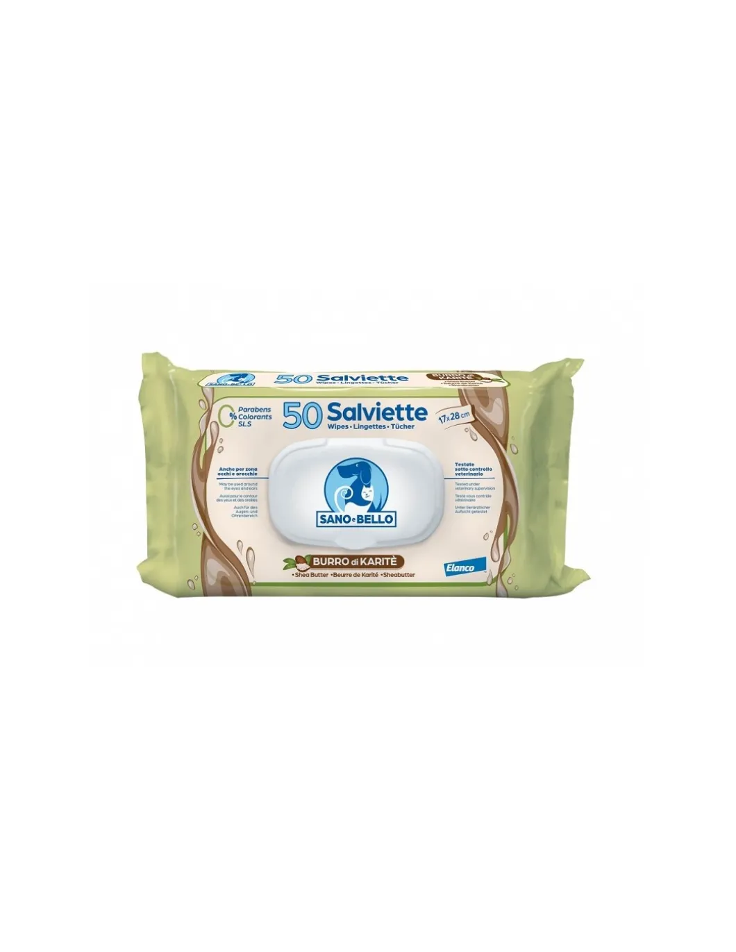 sanoampbello_salviette_de_0-9.webp sano&bello salviette detergenti 50pz burro di karite 90200247