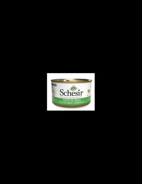 schesir cat 85gr lattina filetti di pollo 01074040