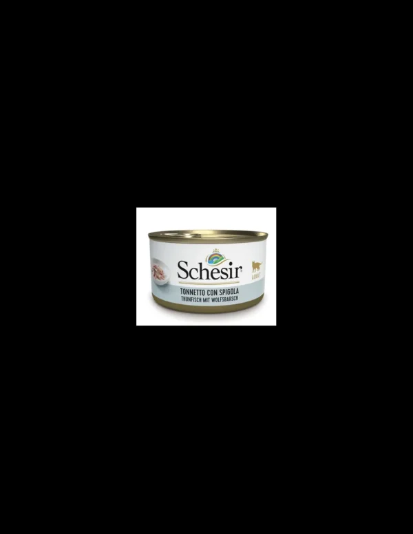 schesir cat 85gr lattina spec. mar. tonnetto con spigola 01074276