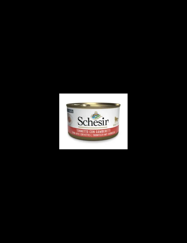 schesir cat 85gr lattina spec. mar. tonnetto con gamberetti 01074013