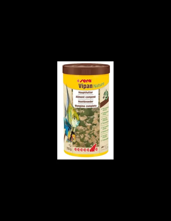 sera vipan nature 1000ml 210gr grobflocken