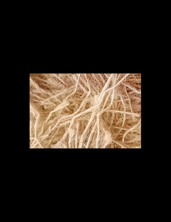 sisal fibre juta lavorata depolverizzata 100gr amp2310