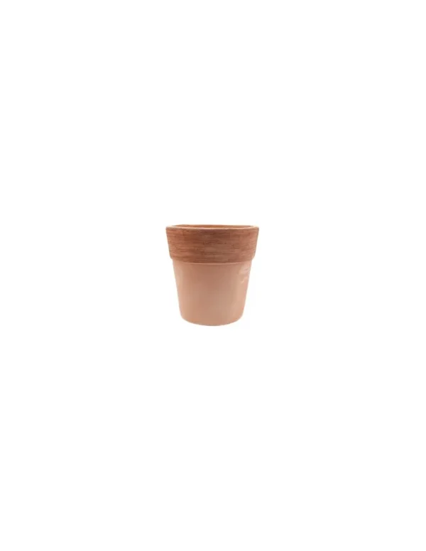 tarvisium vaso alto anticato graffiato 23cm 0323g 61617