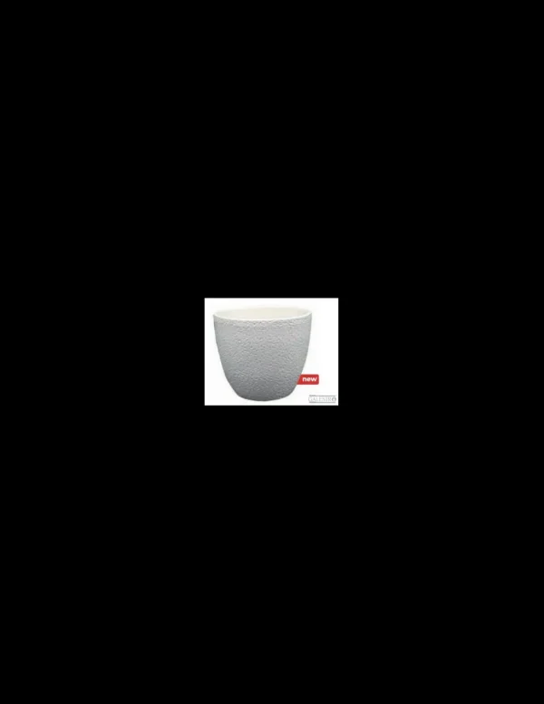 tarvisium vaso basic notte bianca 23cm pi223nb