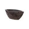 tarvisium vaso ovale wood 31cm grigio