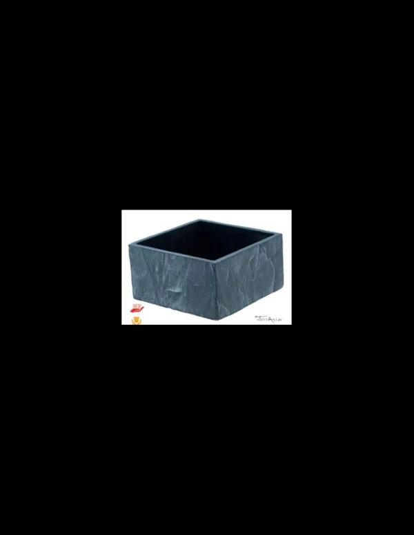 tarvisium vaso quadro basso steatite 20cm