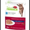 trainer natural cat adult flow pack tonno 85grx4
