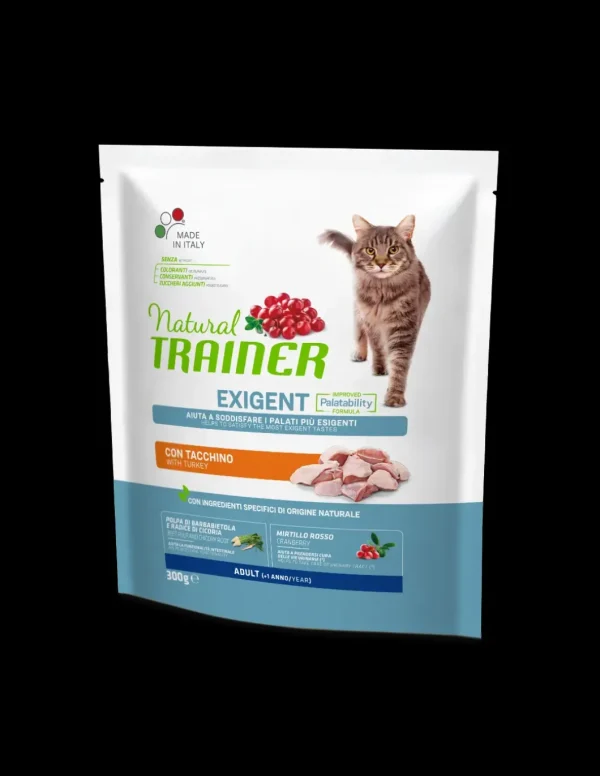 trainer natural cat 300gr adult exigent carni bianche