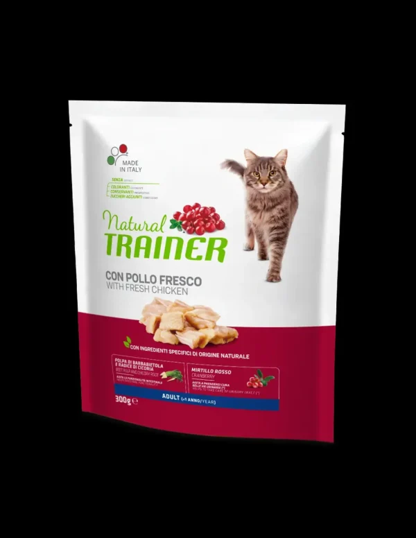 trainer natural cat 300gr adult pollo