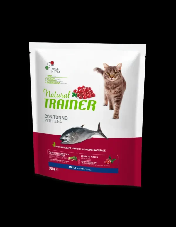 trainer natural cat 300gr adult tonno