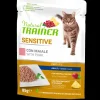 trainer natural cat 85gr busta sensitive pork