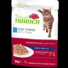 trainer natural cat 85gr busta adult tonno