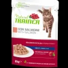 trainer natural cat 85gr busta adult salmone