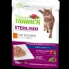 trainer natural cat 85gr busta sterilised tacchino