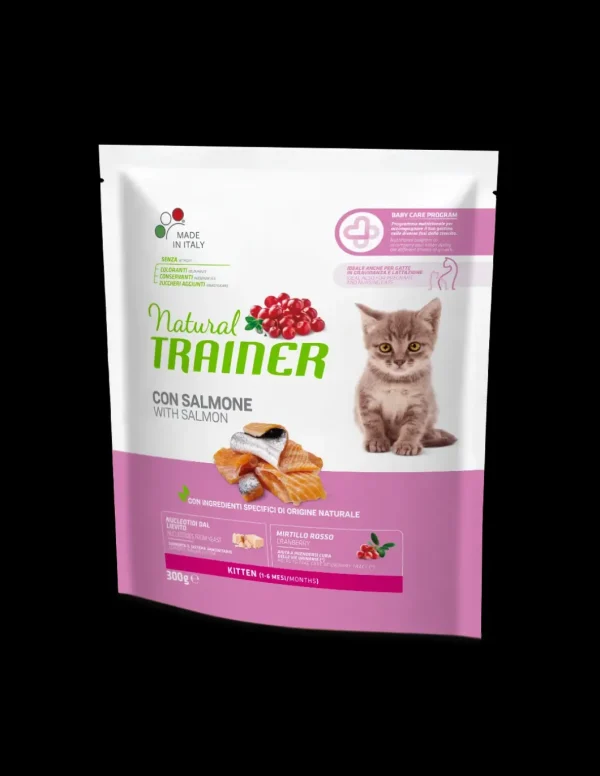 trainer natural cat 300gr kitten salmon