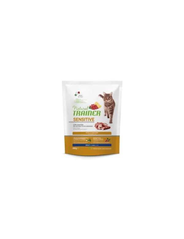 trainer natural cat 300gr sensitive anatra 924769