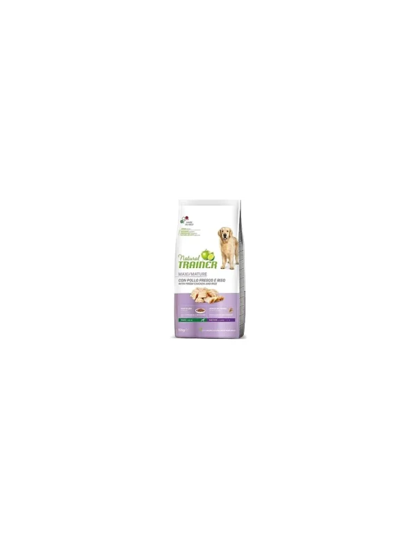 trainer natural dog 12kg maturity maxi pollo