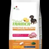 trainer natural sensitive plus dog 2kg small&toy ad coniglio riso olio