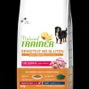 trainer natural sensitive plus dog 12kg adult med/maxi coniglio