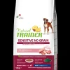 trainer natural sensitive no grain dog 12kg adult med/maxi maiale e patate