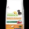 trainer natural sensitive dog 7kg adult small&toy agnello e cereali