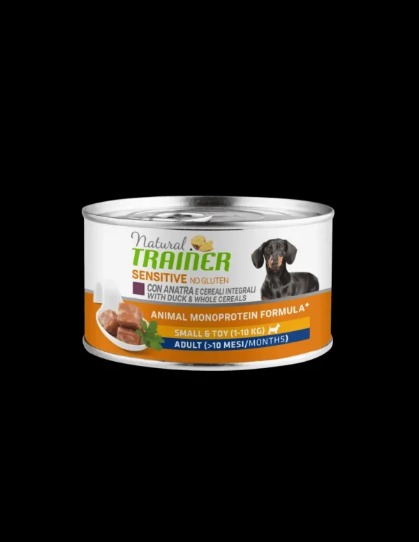 trainer natural sensitive dog 150gr small&toy ad duck rice