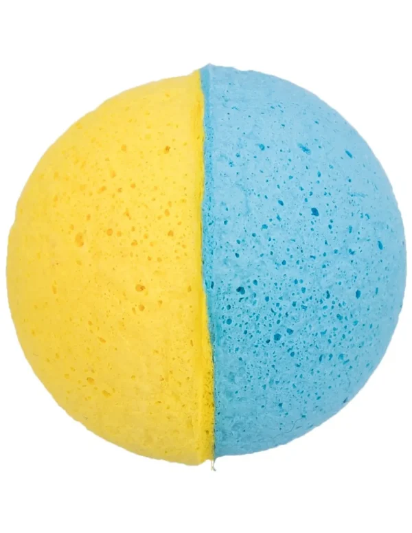 tx41101 cat gioco pallina in gomma morbida diam 4,3cm